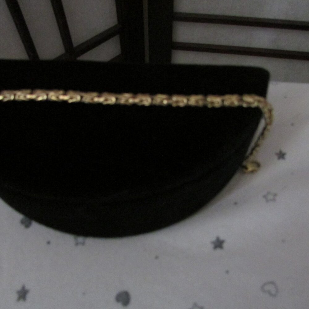14kt (yellow) gold byzantine style bracelet